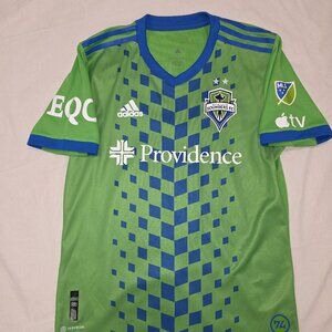 Seattle Sounders Authentic Adidas Jersey Men's Size Small